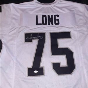Raider’s Howie Long Autographed Jersey
